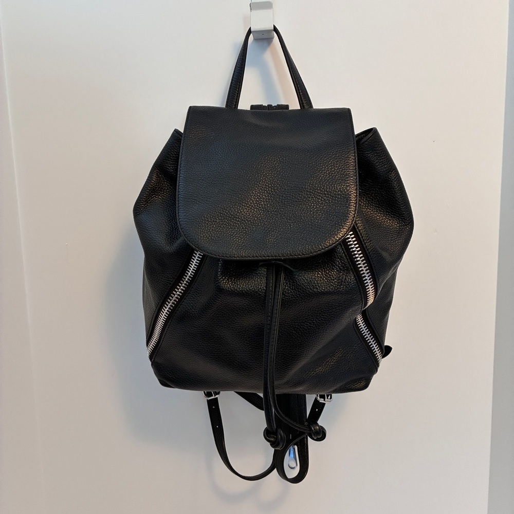 Rebecca Minkoff Bryn Backpack Pebbled Leather Black